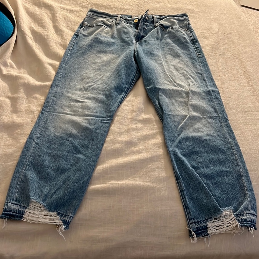Frame Le Hollywood crop jeans
